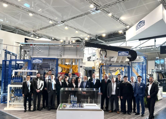 凯发网站策尼特智能智造引爆德国bauma展