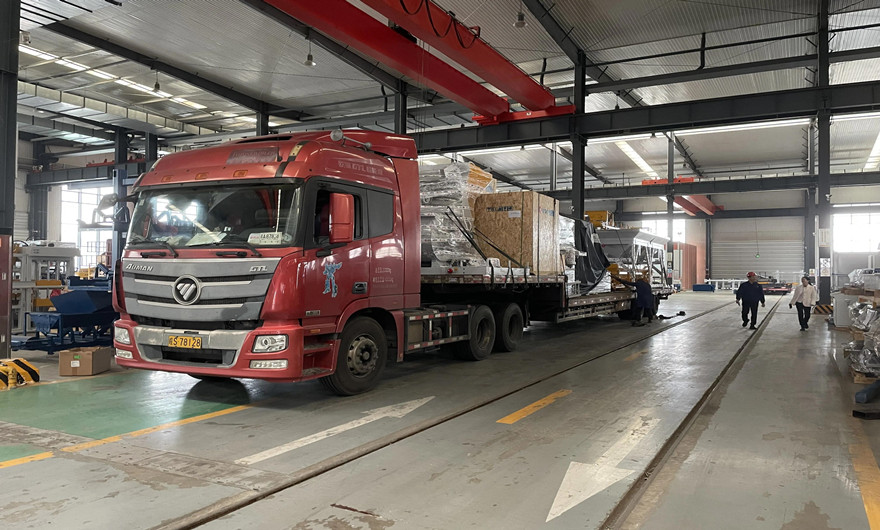 项目发货|凯发网站股份全自动砌块成型机生产线发货华东，助力市政建设
