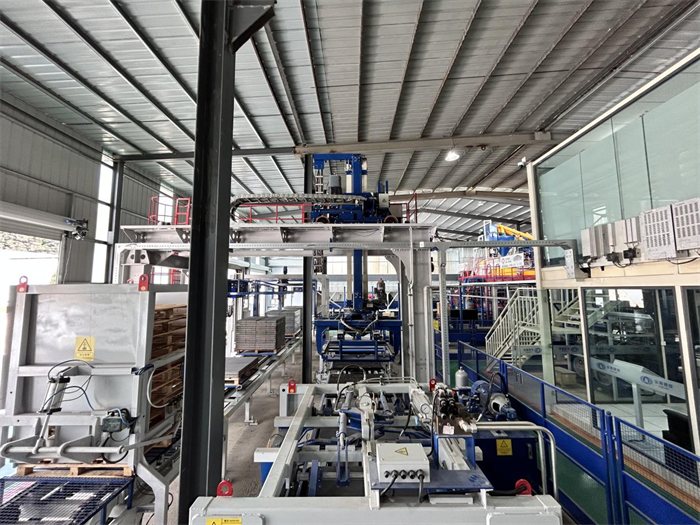 凯发网站股份ZN系列高端仿石PC砖生产线在西南绿色建材龙头企业成功投产